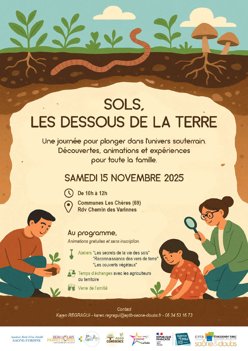Animation : les dessous de la terre