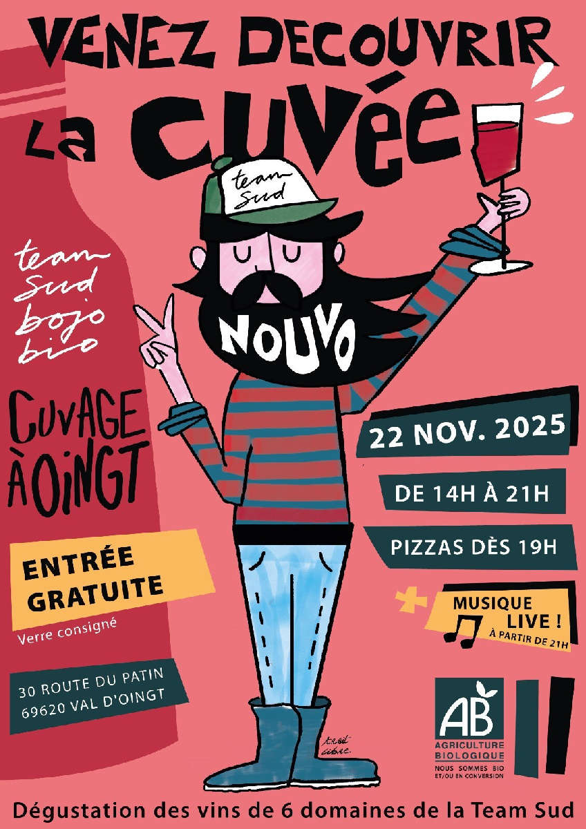 Dégustation cuvage de Oingt
