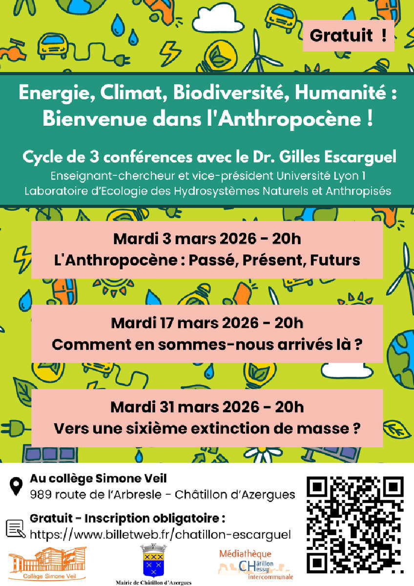 Conférence Anthropocène