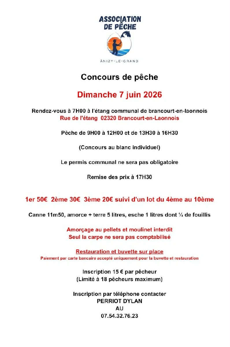 Concours de pêche