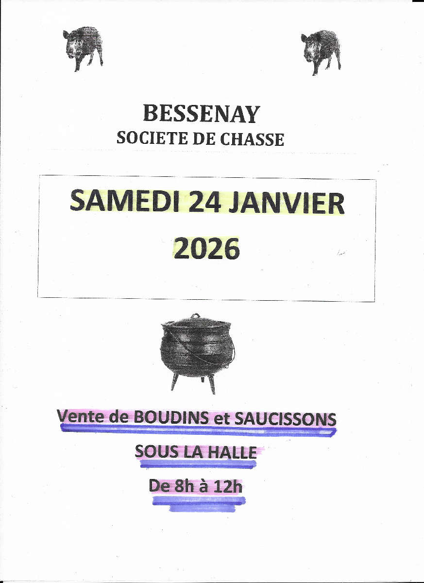 Vente de boudin