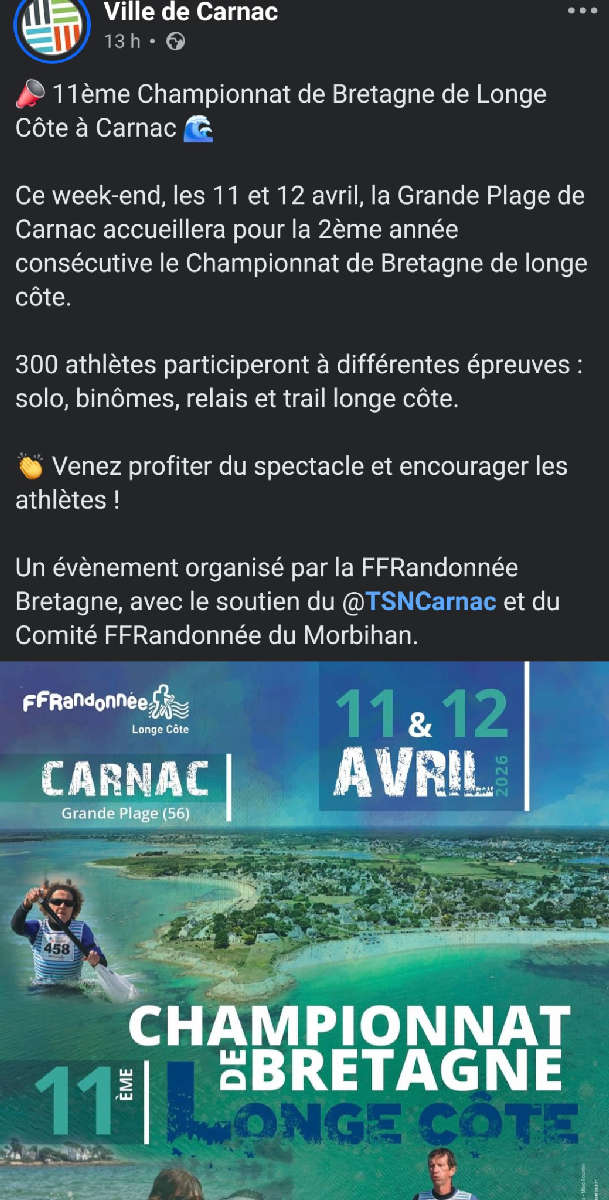 11 eme championnat de Bretagne de Longe Côte