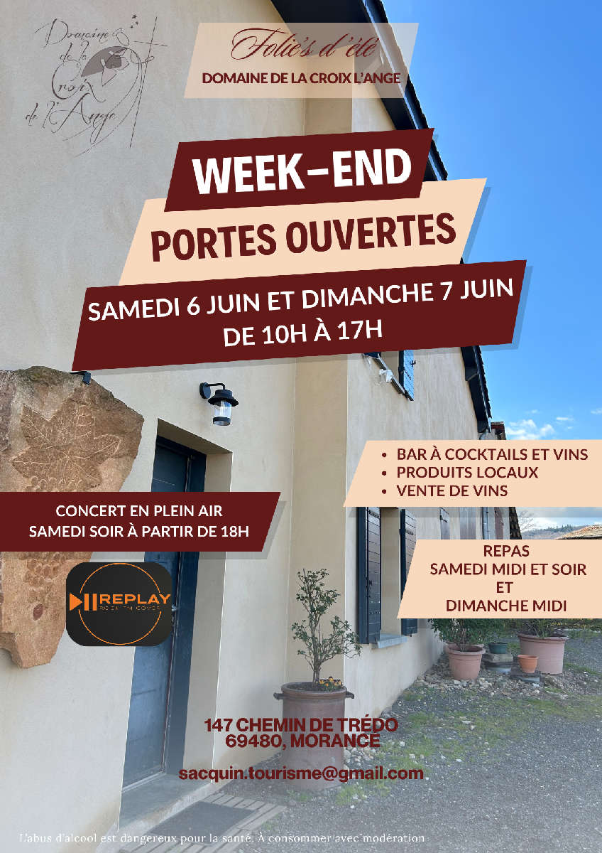 Portes ouvertes Domaine de la Croix de l'Ange