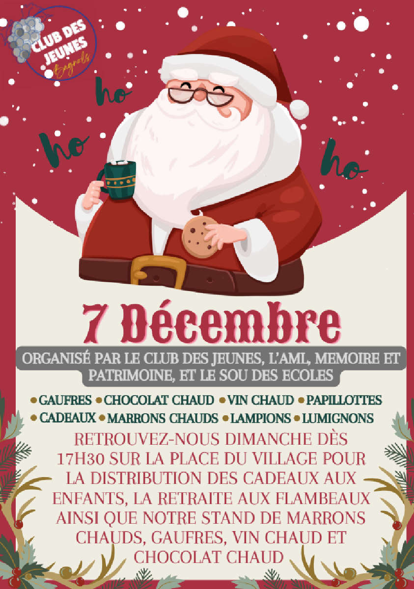 Fête du 7 décembre à 17h30