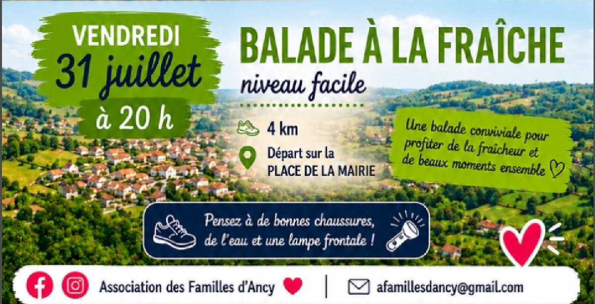 Balade en soirée
