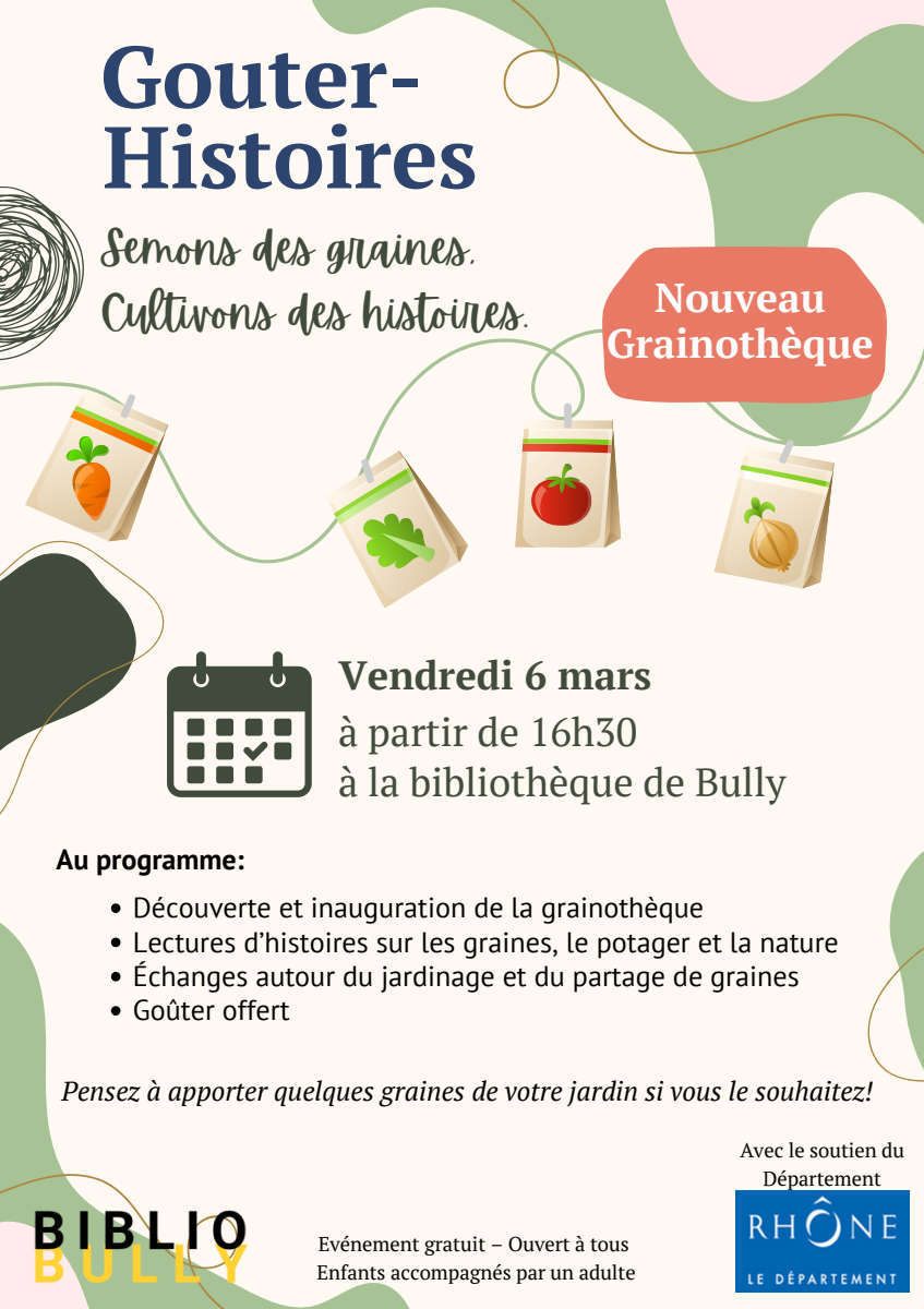 Inauguration de la grainothèque