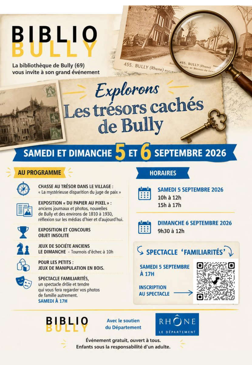 Week-end évènement à la bibliothèque