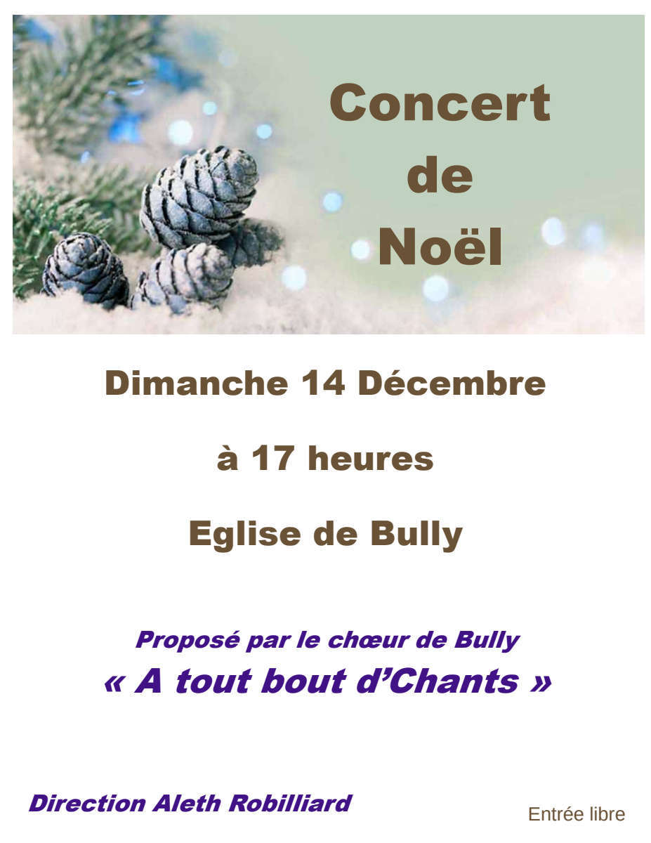 Concert à Bully