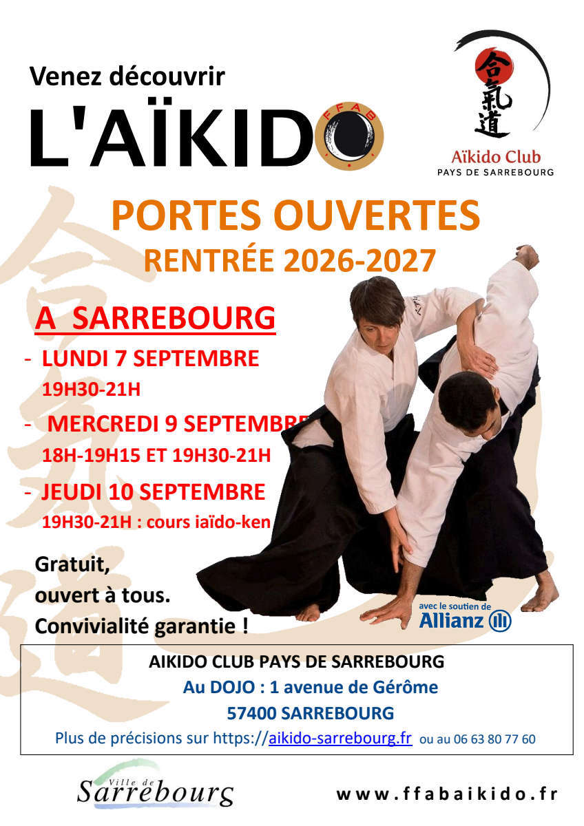 Portes ouvertes à l'Aïkido