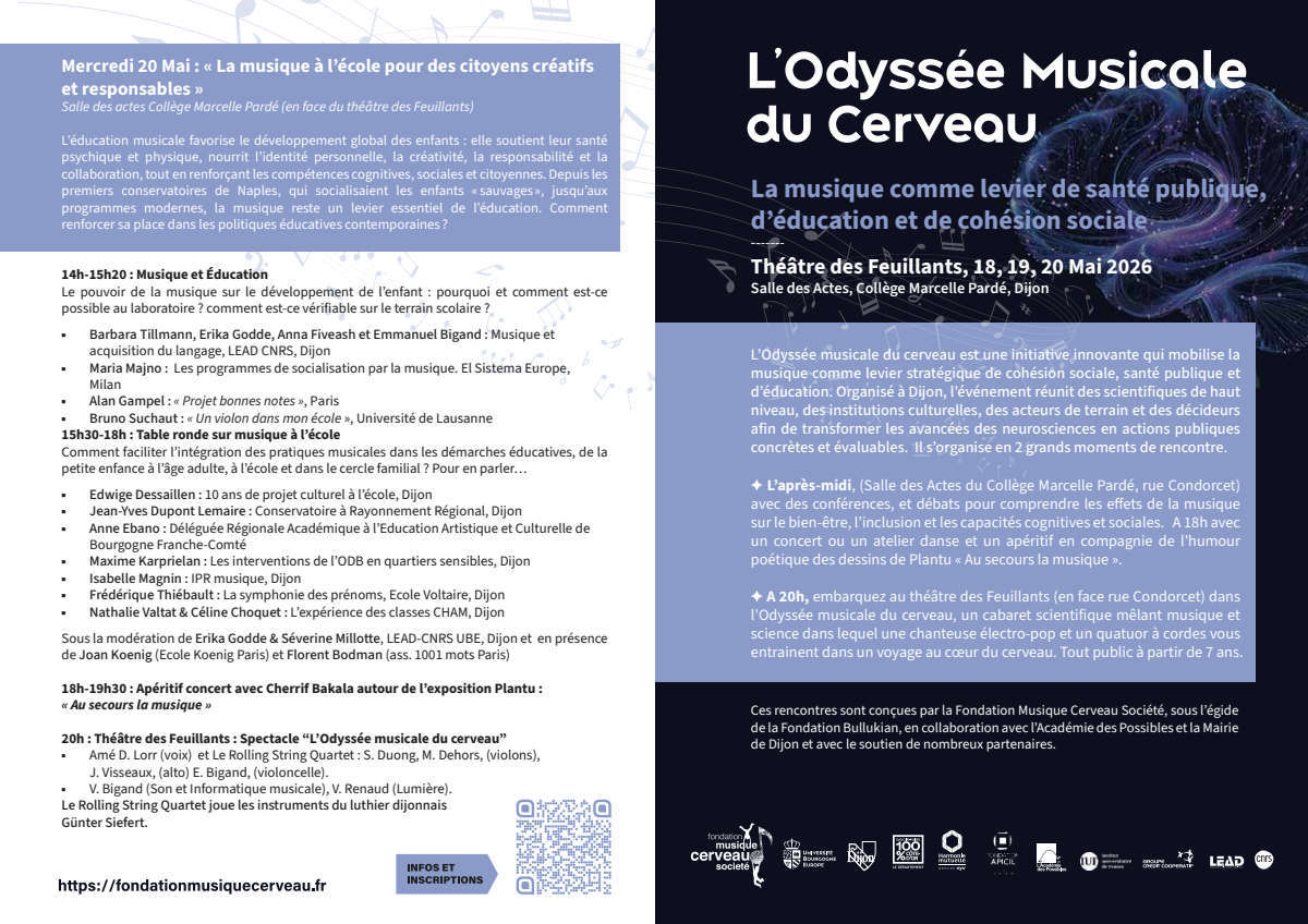 L'Odyssée musicale du cerveau