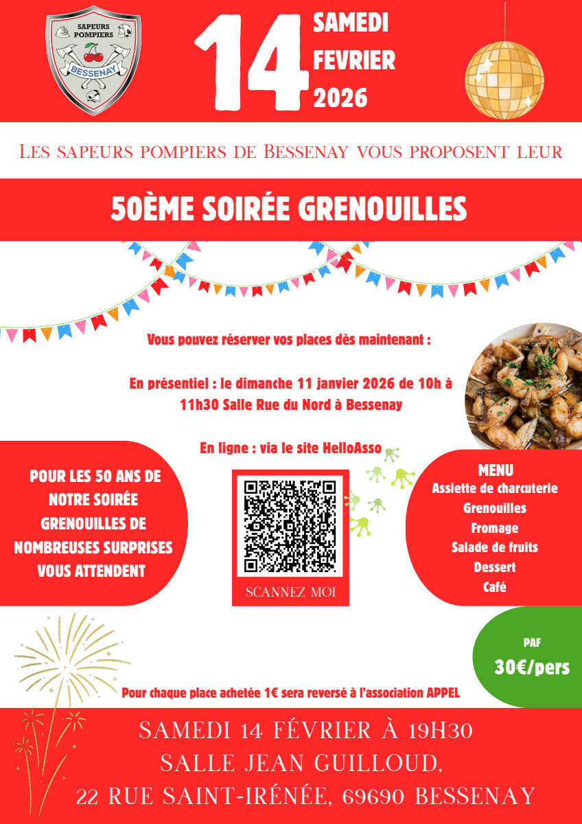 Soirée grenouilles