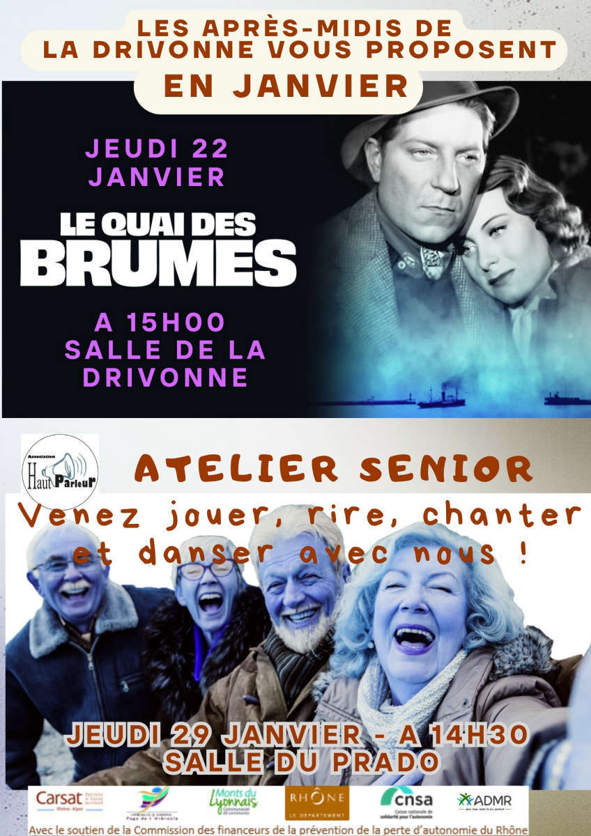 Après-midi de la Drivonne : Atelier seniors