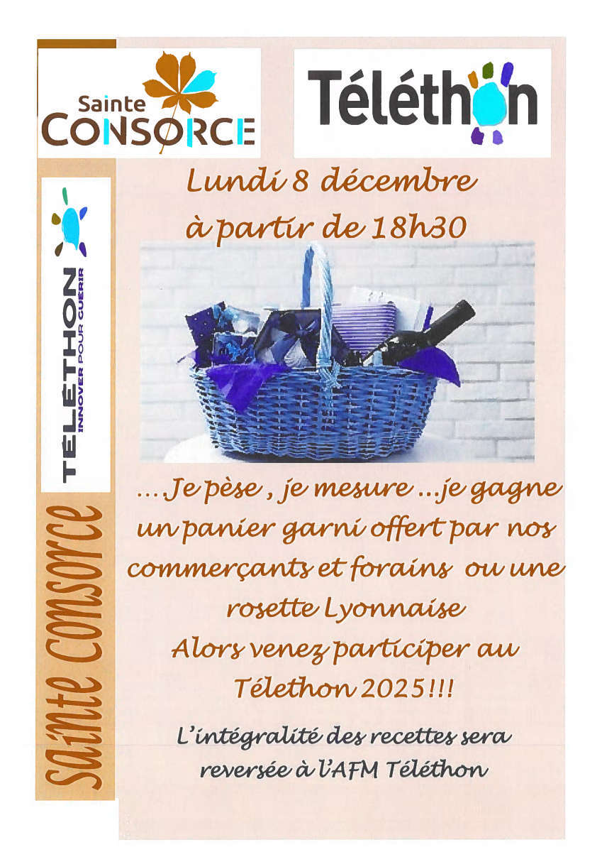 Téléthon à Sainte-Consorce