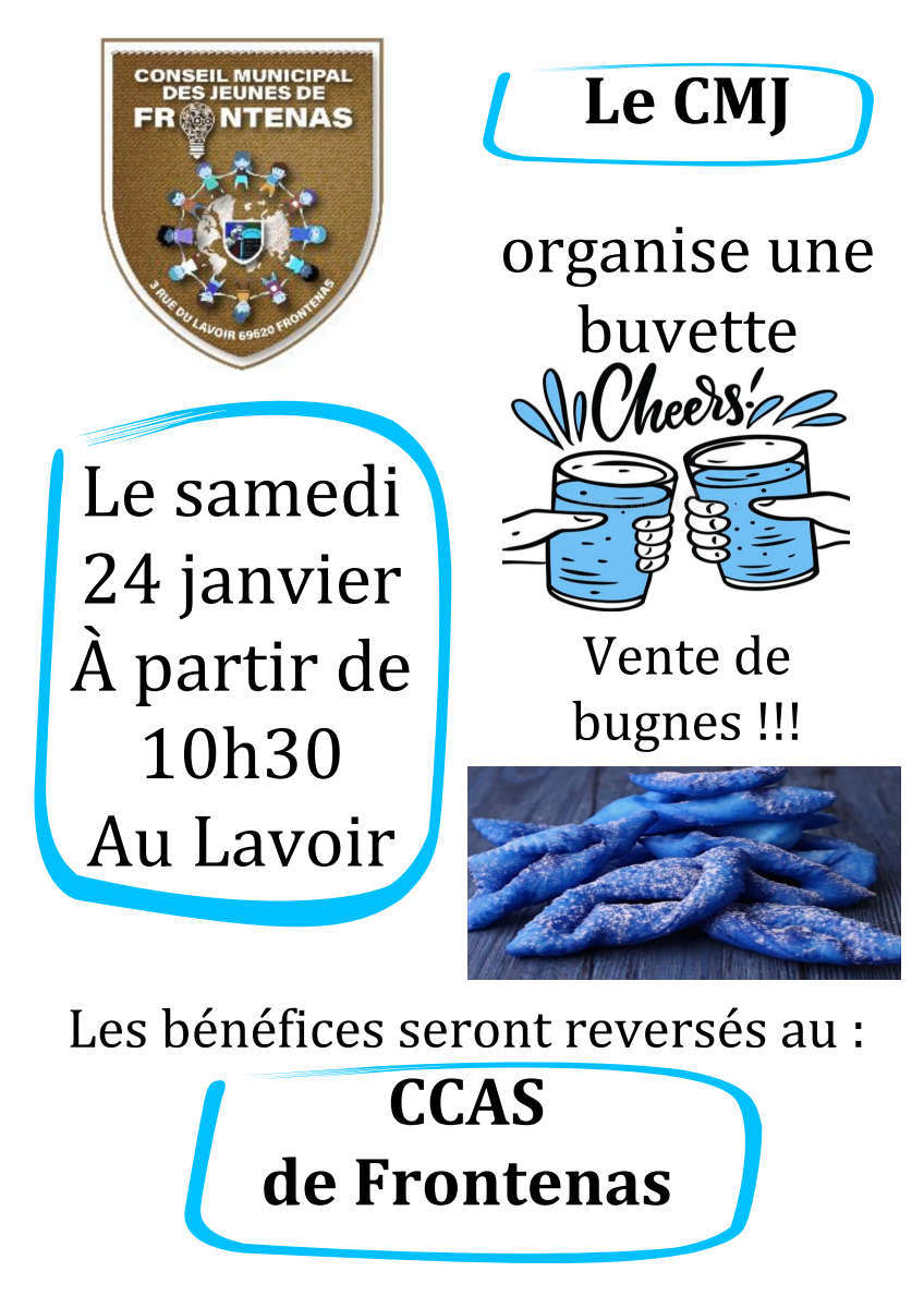 Buvette et bugnes du CMJ