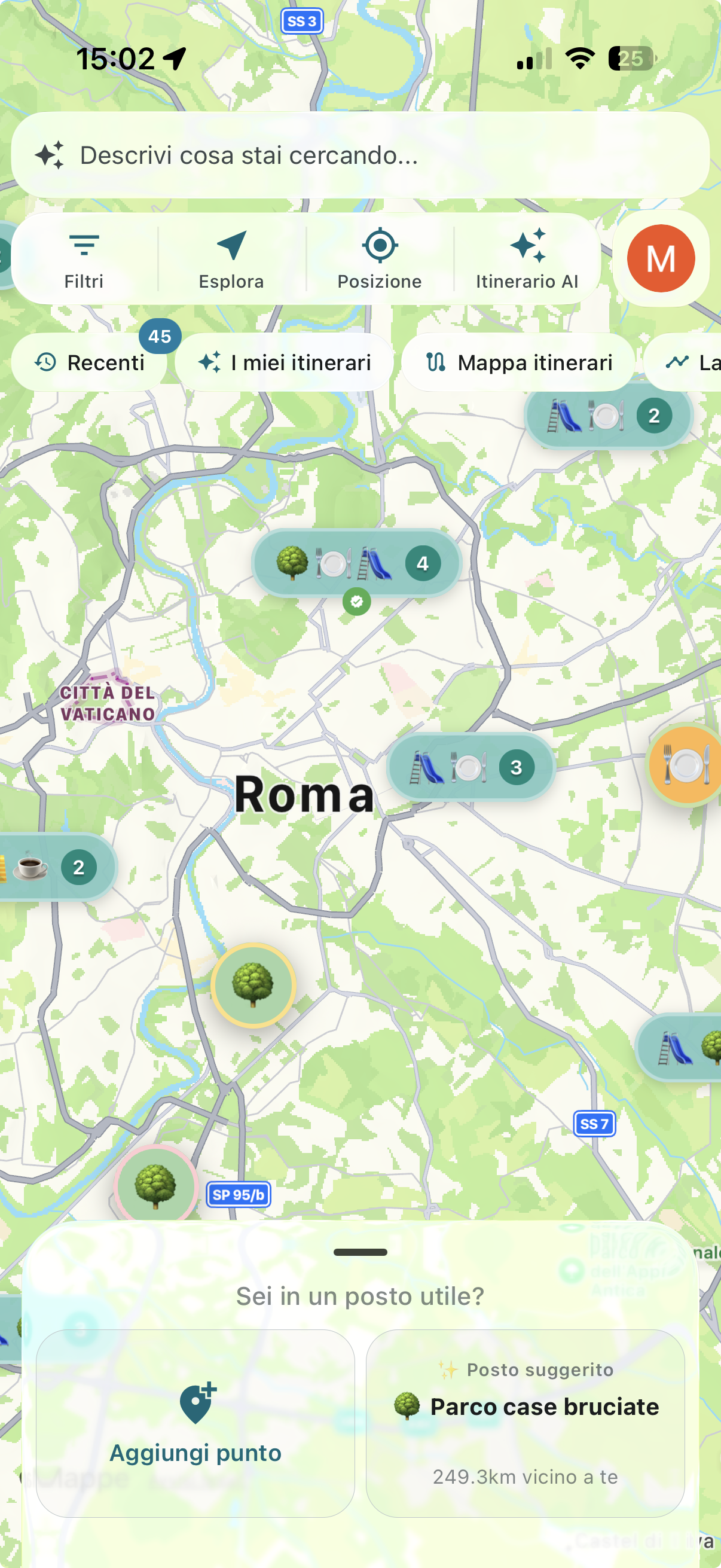 Screenshot nel device frame