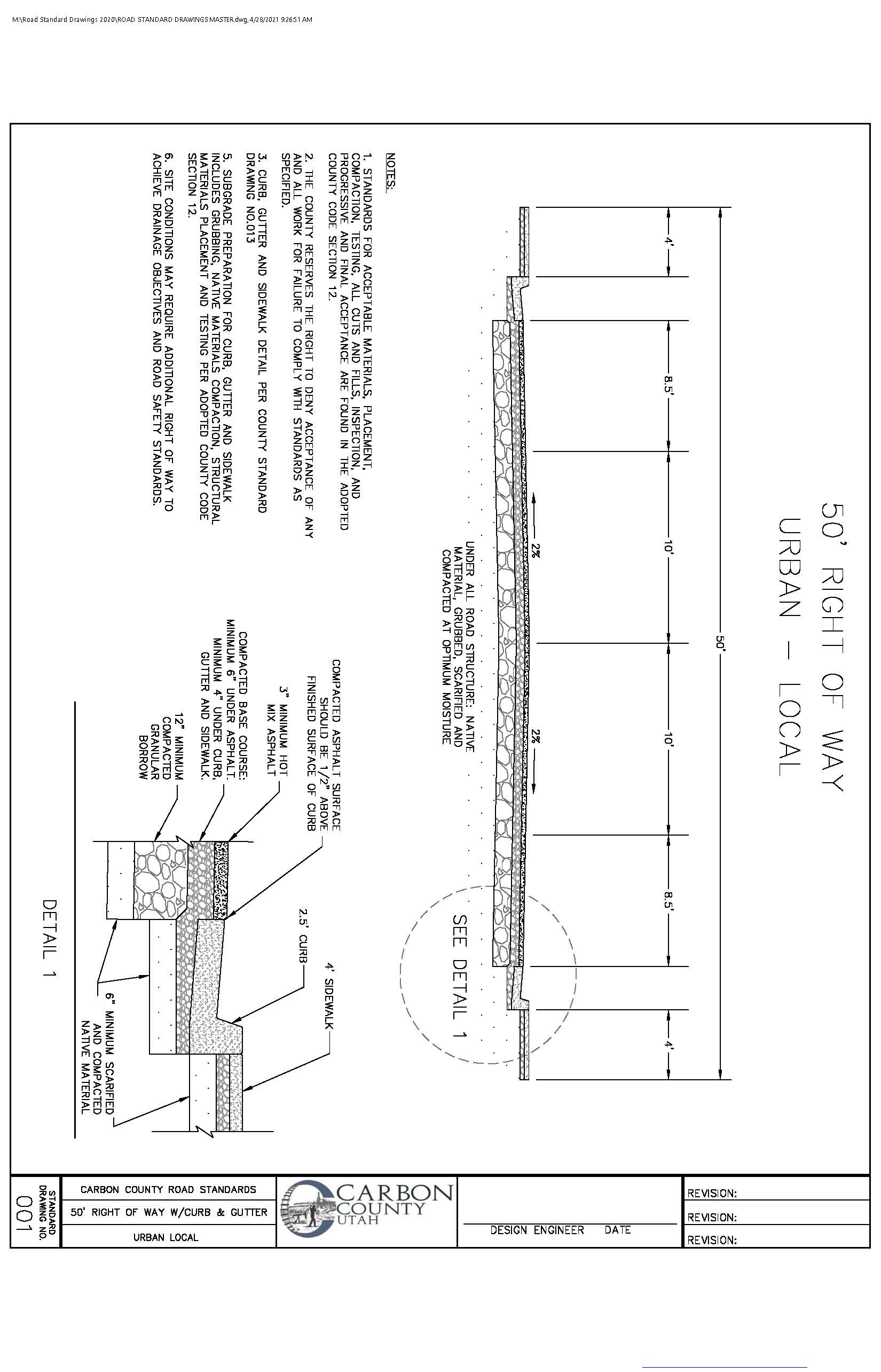Standard Drawing 001