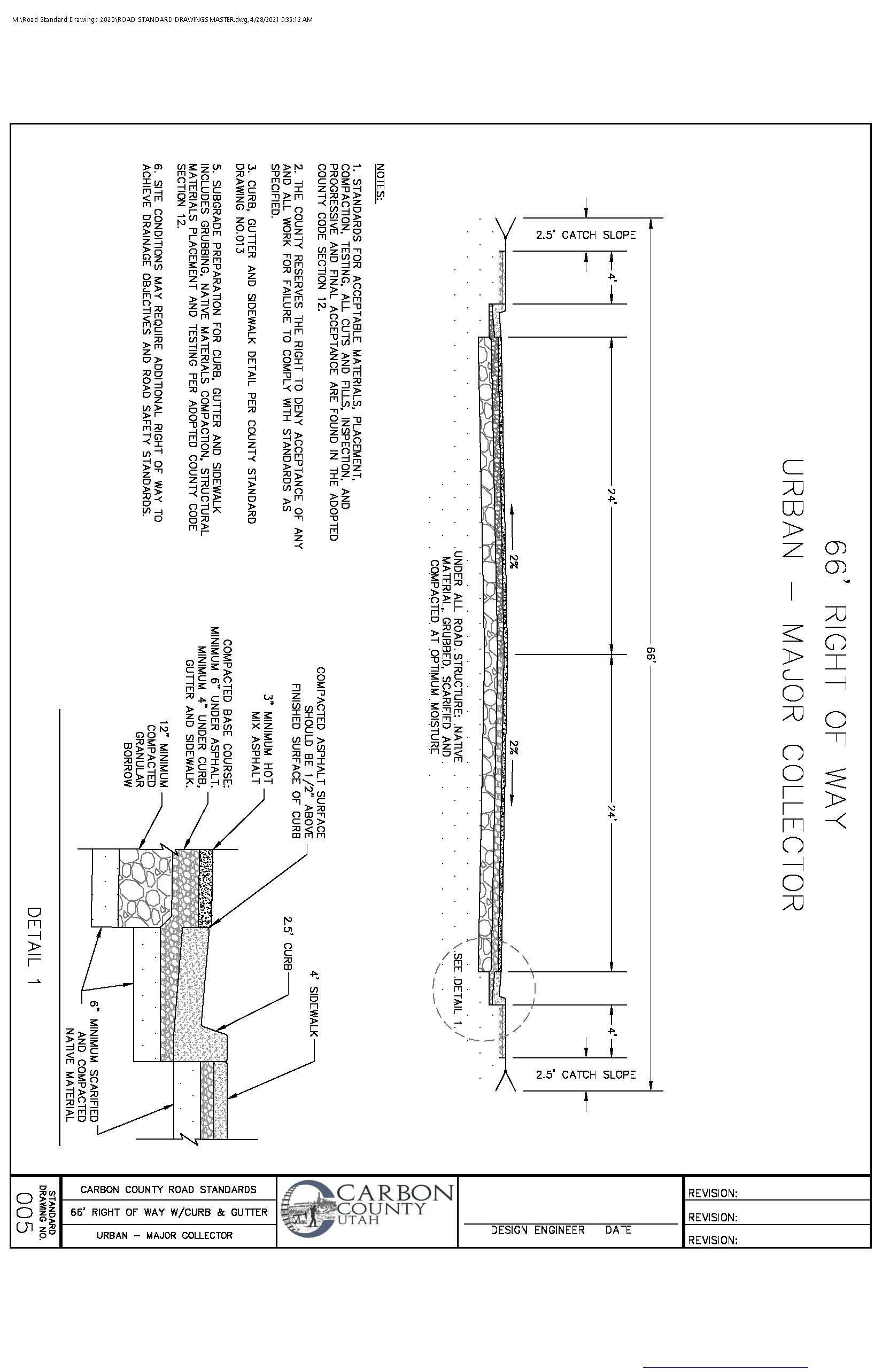Standard Drawing 005
