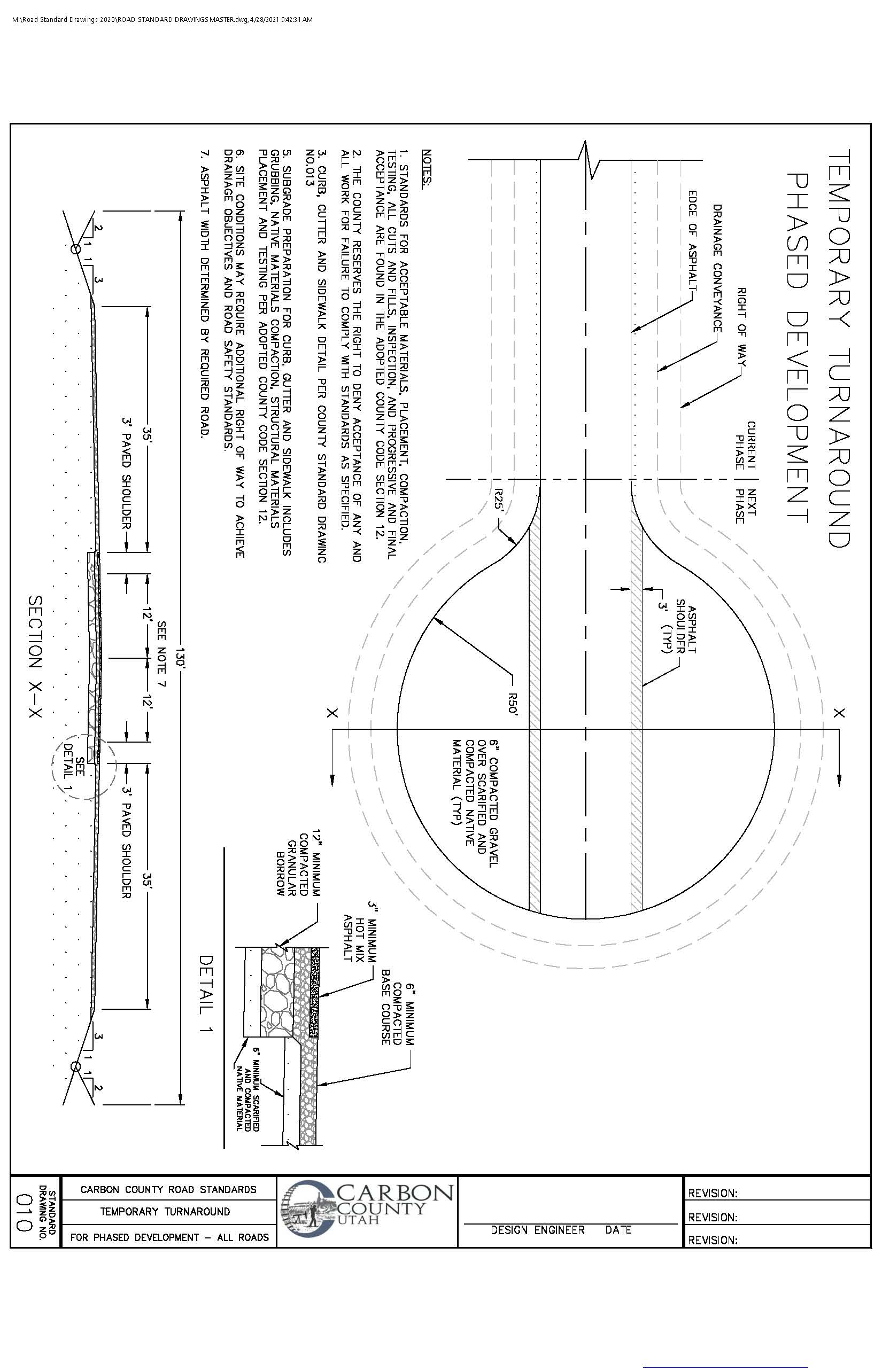 Standard Drawing 010