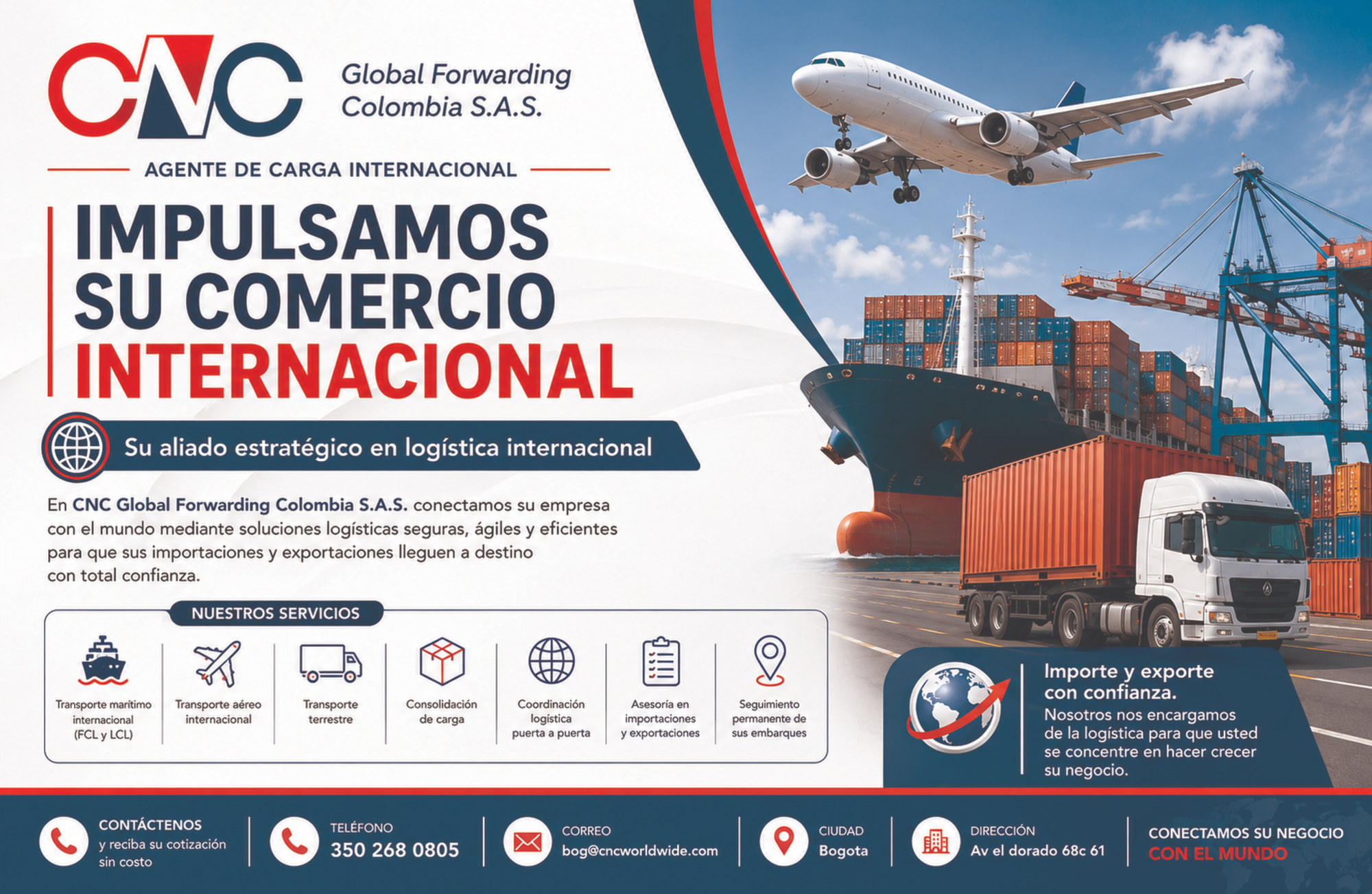 CNC Global Forwarding Colombia imagen