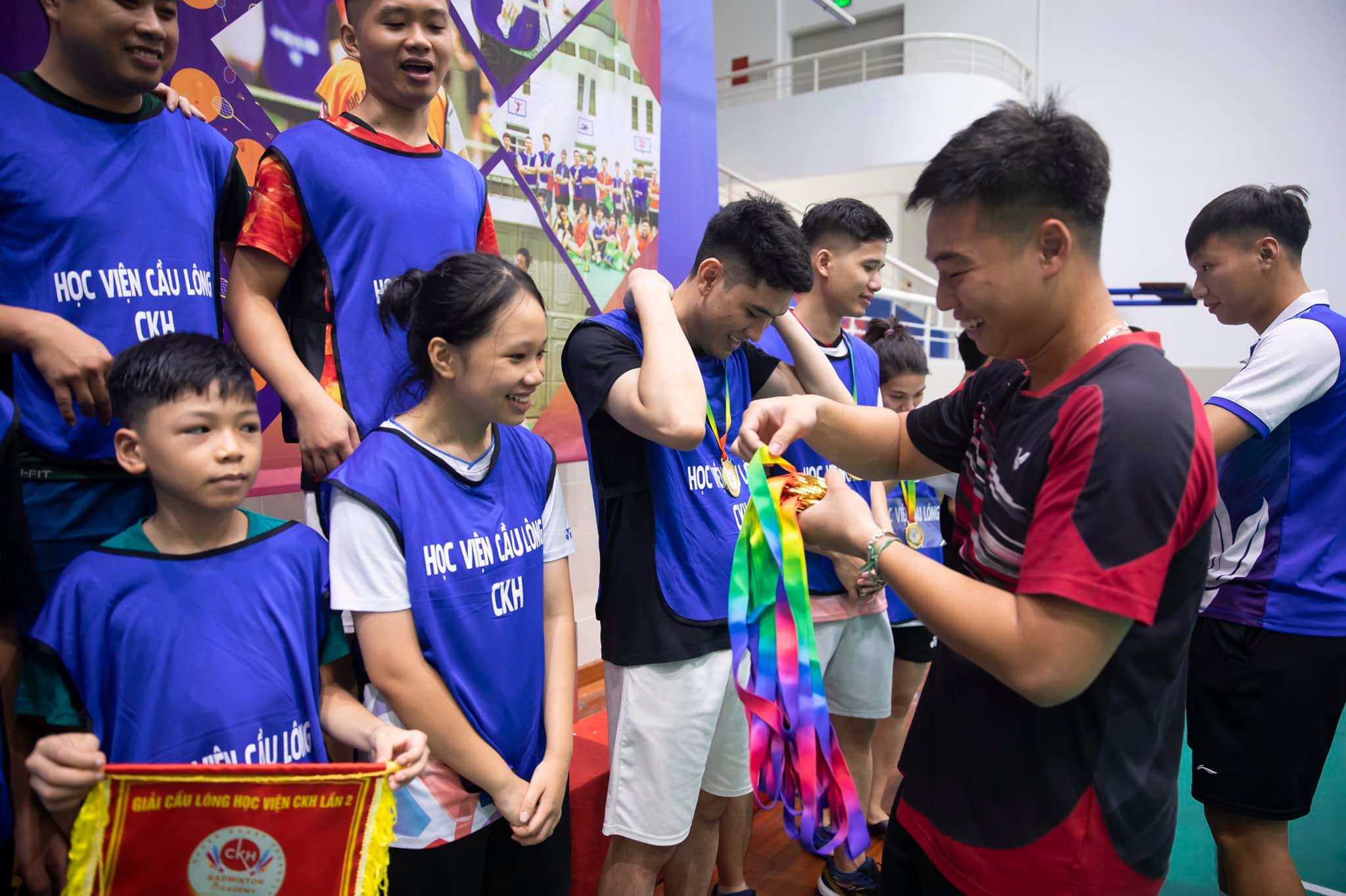 Giải cầu lông nội bộ Học viện CKH lần 2