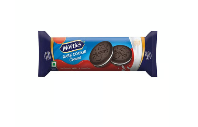 McVitie's Dark Cookie Cream Biscuits