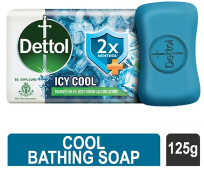 Dettol Icy Cool Bathing Soap 125 g
