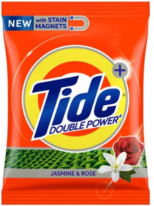 Tide Double Power Detergent Washing Powder - Jasmine & Rose, 1 kg
