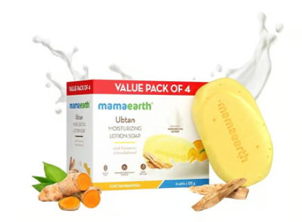 Mamaearth Ubtan Moisturizing Lotion Soap