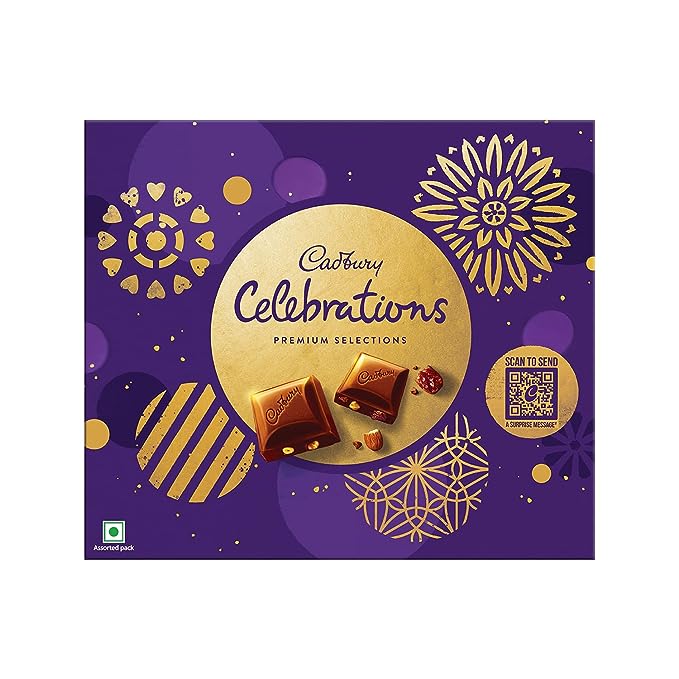 Cadbury Celebrations Premium Selections Chocolates Gift Pack 268 Grams
