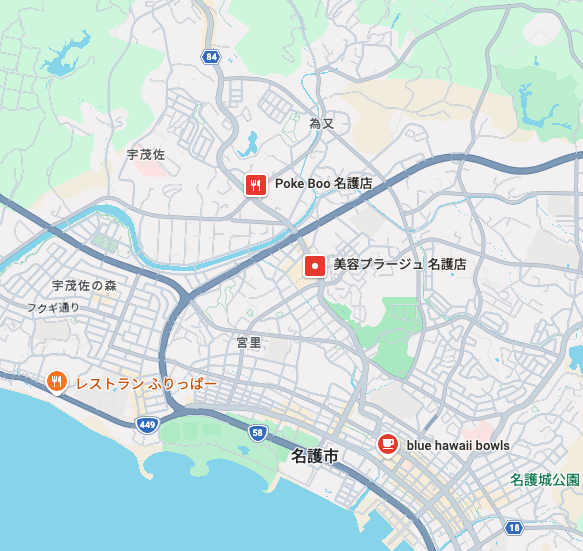お店の場所の画像