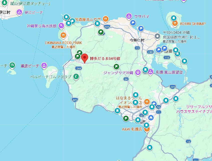 お店の住所の画像