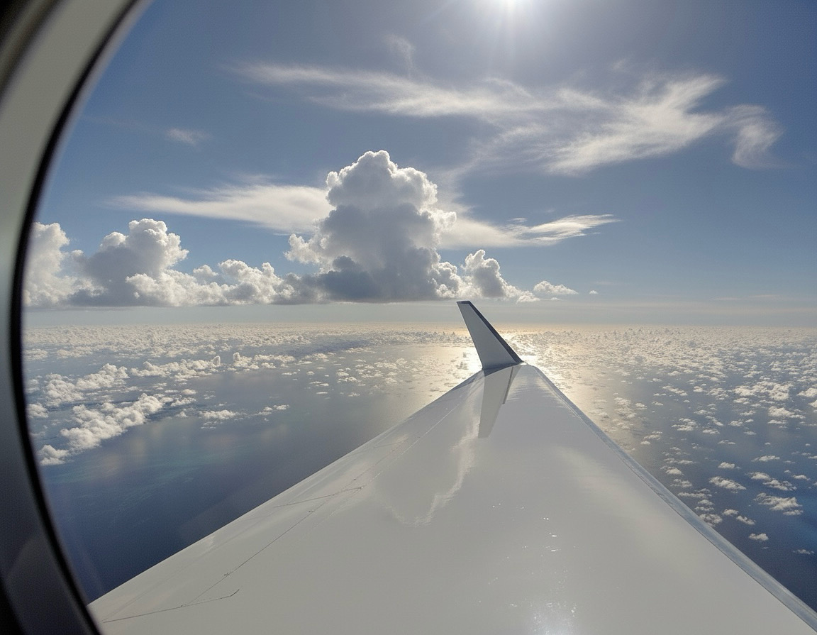 Clarity Aviation team planning a flight route