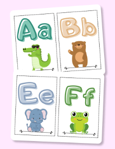 ABC Animal Letter Cards | Alphabet Resource