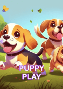 Puppy Play (Level B Story) - Reading Comprehension | Reading & Writing Worksheet