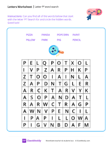 worksheet-Letter-P-word-search---Button-Click