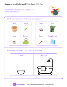 worksheet-Which-Object-Holds-More---Drum-Set