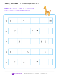 worksheet-Fill-in-the-missing-numbers-(1-10)---Giraffe