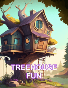 Treehouse Fun (Level D Story) - Reading Comprehension | Reading & Writing Worksheet