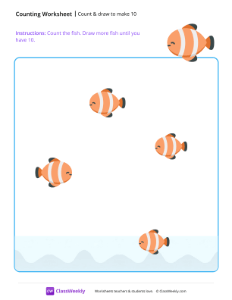 worksheet-Count-&-draw-objects-to-make-10---Fish