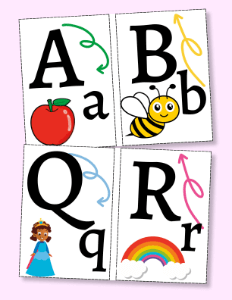 Colorful Alphabet Flash Cards | Alphabet Resource