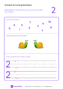 worksheet-Counting-and-Tracing-Numbers:-2