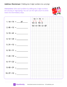 worksheet-Adding-two-2-digit-Numbers-(no-carrying)---Fifty-Friends