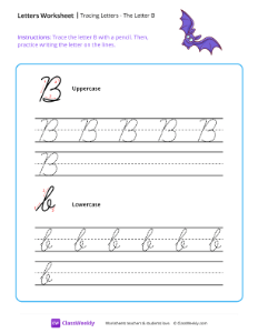 worksheet-Cursive-B