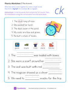 worksheet-Digraph-sounds---The-'ck'-sound