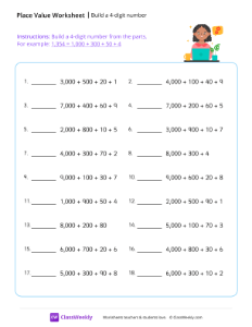 worksheet-Build-a-4-digit-number---Working