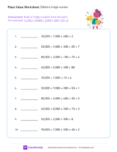 worksheet-Build-a-5-digit-number---Winner