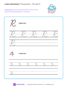 worksheet-Cursive-R