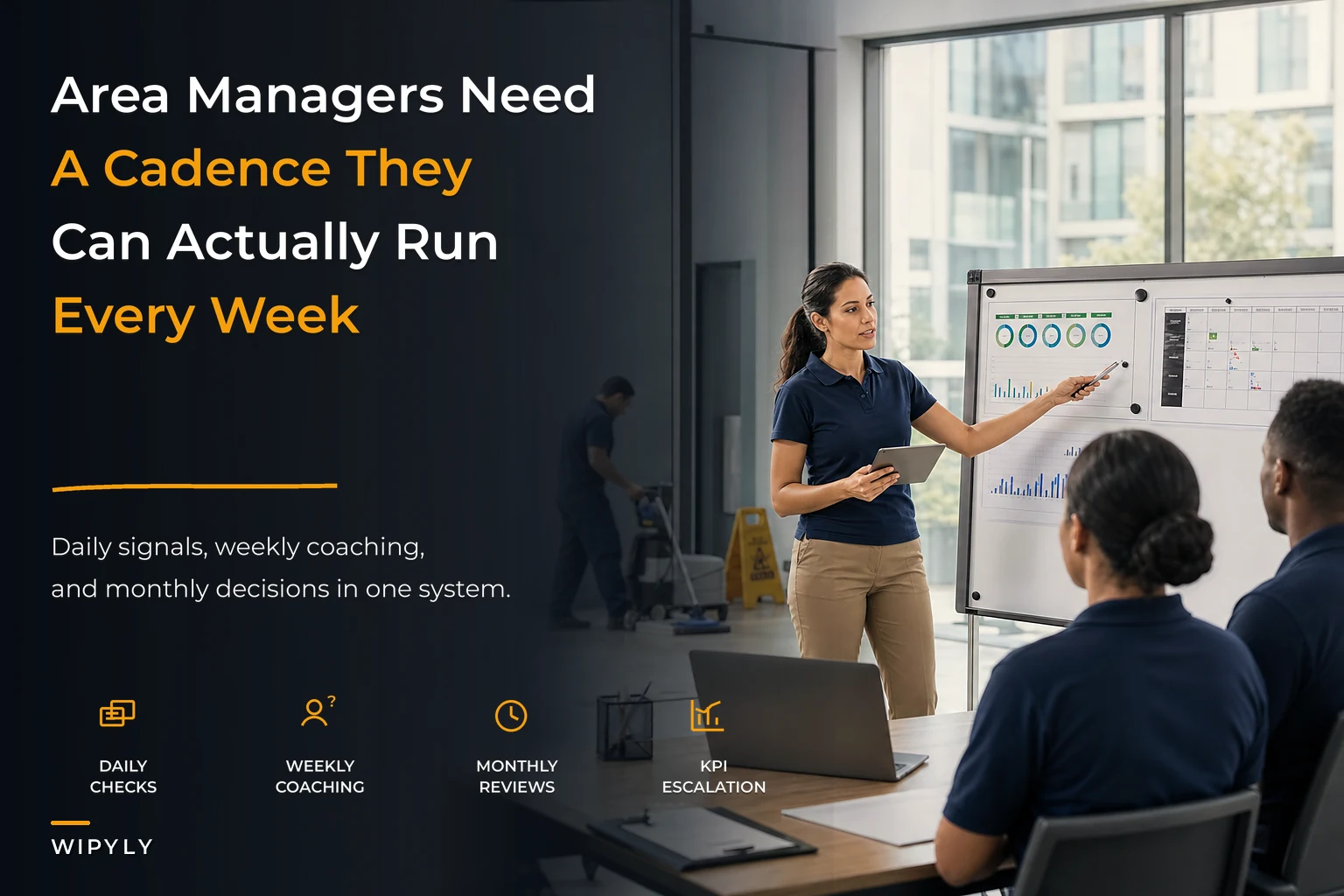 Area manager playbook: daily, weekly and monthly cadences, coaching checklists and escalation rules