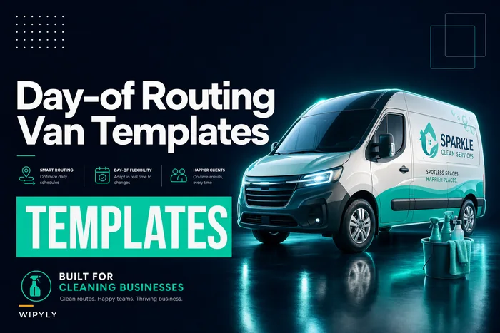 Day‑of routing rules for 1–10 vans: manual clustering and sequencing templates