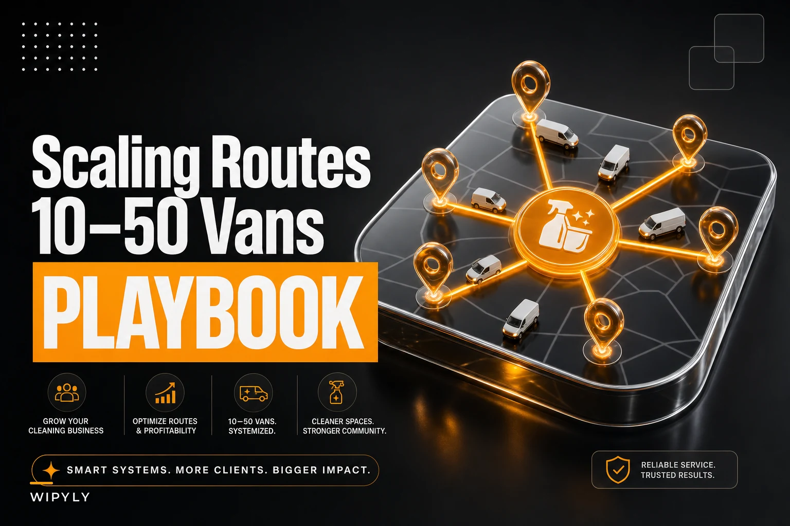 Scaling routes for 10–50 vans: a zone and hub‑and‑spoke transition playbook